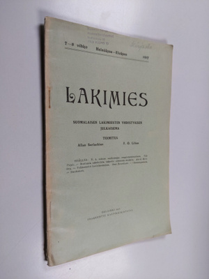 Lakimies 7-8/1917