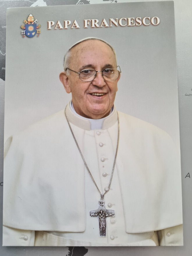 Kortti: Paavi Franciscus