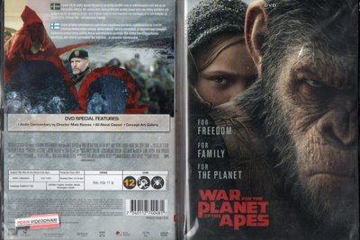 War For The Planet Of The Apes	(17 055)	vuok	-FI-	DVD			2017