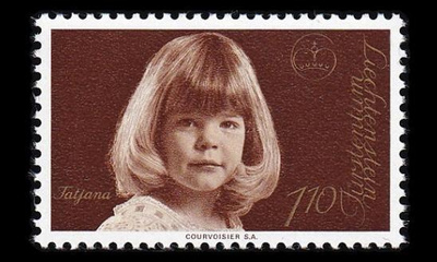 Liechtenstein 687 ** Prinsessa Tatjana (1977)