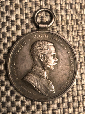 Itävalta-Unkari, Mitali "Rohkeudesta" Franz Joseph, hopea
