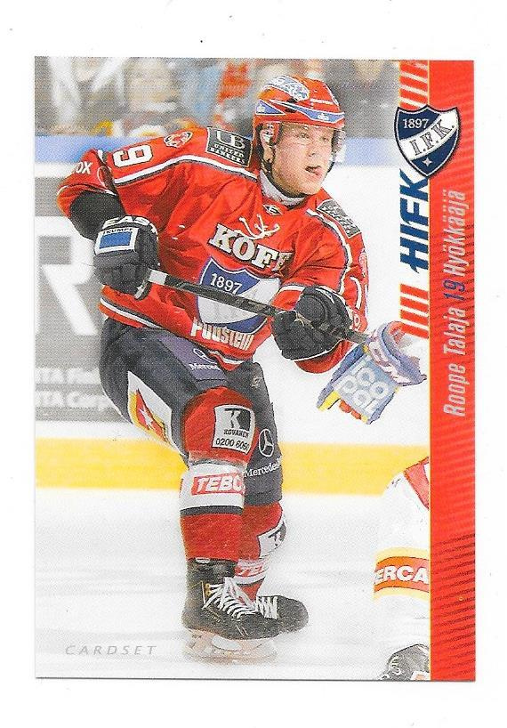 2012-13 CardSet #187 Roope Talaja  HIFK