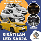 Renault Twingo Sisätilan LED-sarja 5-osainen - pikkukuva 1