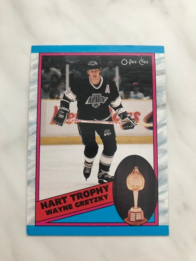 1989-90 O-pee-Chee Hart Trophy Wayne Gretzky #320