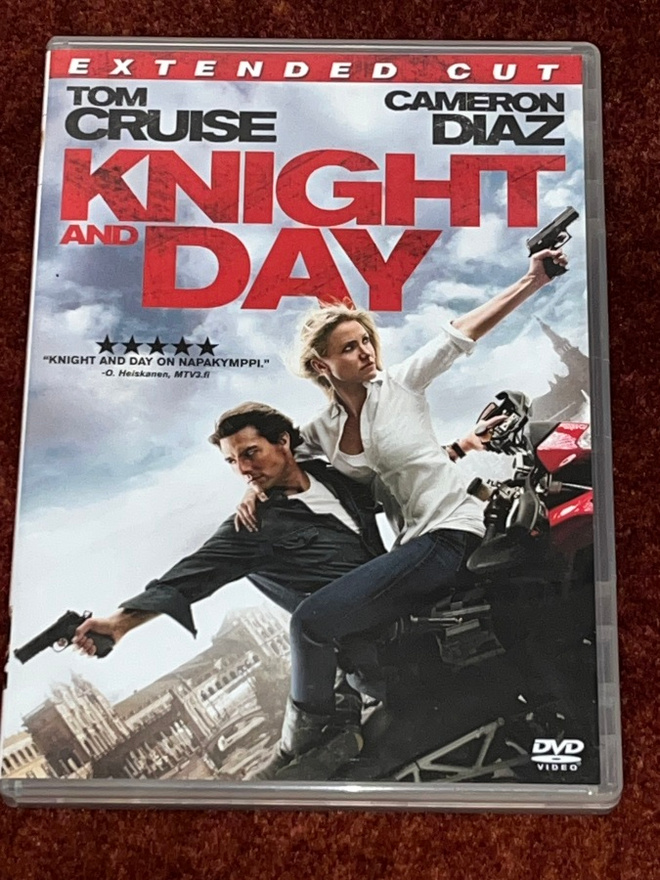 KNIGHT AND DAY - DVD - tom cruise cameron diaz