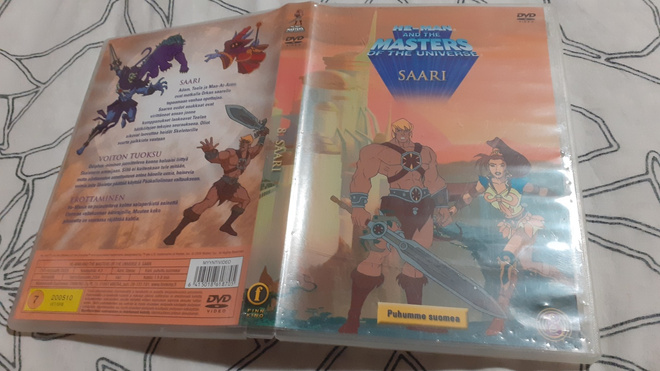 He-Man Masters of the Universe Saari DVD