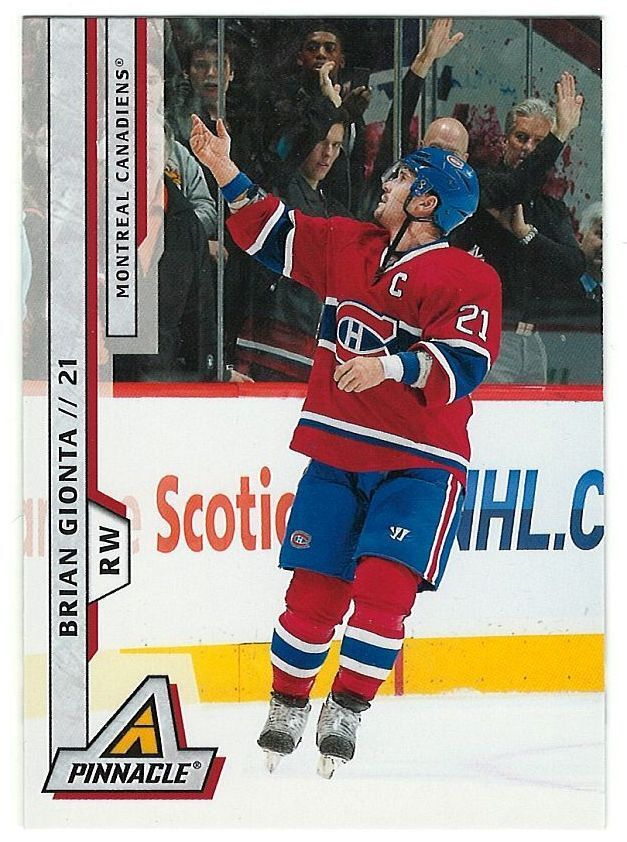 10-11 Panini Pinnacle #96 Brian Gionta