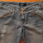 GUESS JEANS CAPRIHOUSUT  KOKO 26 / XS - pikkukuva 4