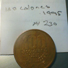 Costa Rica 100 colones 1995, km#230 - pikkukuva 1