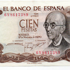 Espanja 100 Pesetaa 1970 - pikkukuva 1