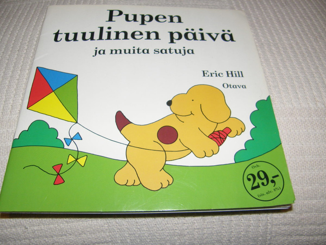 Eric Hill Pupen tuulinen päivä ja muita satuja