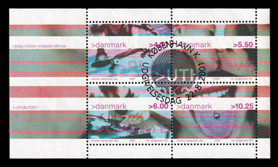 Tanska 1281-4BL16 o Nuorisokulttuuri (2001)