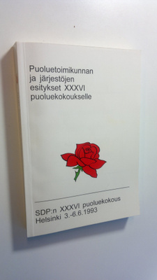 Puoluekunnan ja järjestöjen esitykset XXXVI puoluekokouks...