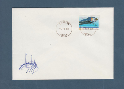 FDC Talviurheilu Matti Nykänen ...Lahti 6.4.1988