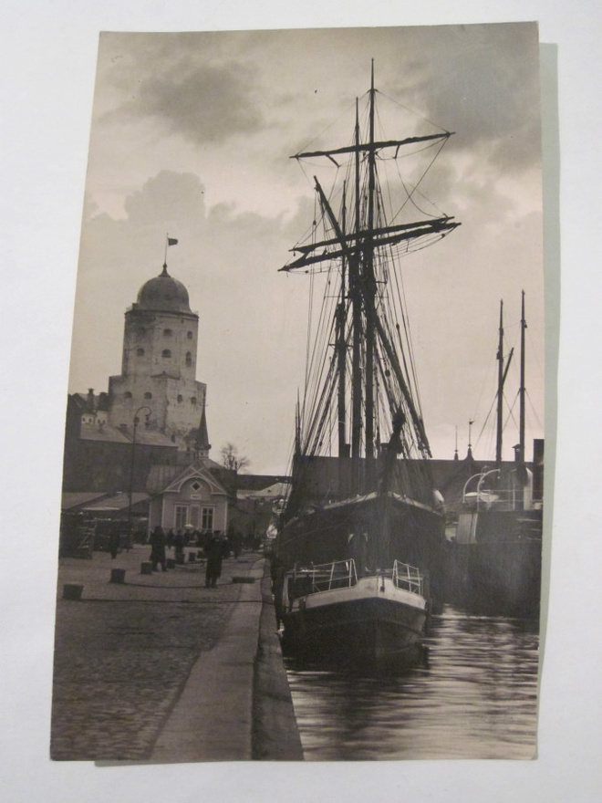 VANHA Postikortin Alkup.Mallikappale Viipuri 1920-l
