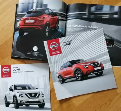 2019 Nissan Juke esite - suom - KUIN UUSI - 52 sivua