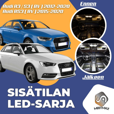 Audi A3/S3 (8V) Sisätilan LED-sarja 11-osainen