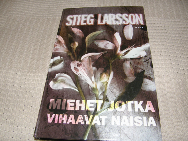 Stieg Larsson Miehet jotka vihaavat naisia  -sid