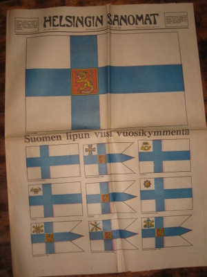 Sanomalehti  Helsingin Sanomat  lippuliite 15.6.1968