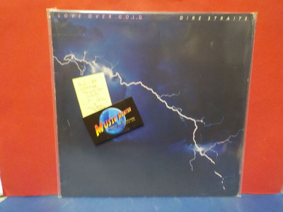 DIRE STRAITS - LOVE OVER GOLD M-/EX+ HOL -82 PRESS LP