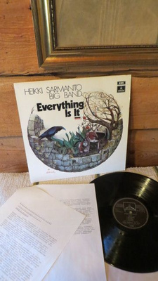 heikki sarmanto big band lp: everything is it, orig. + liite