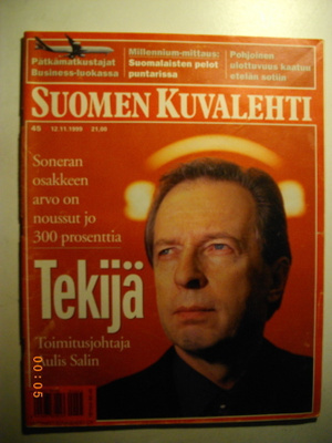 Suomen Kuvalehti Nro 45/1999 (26.11)