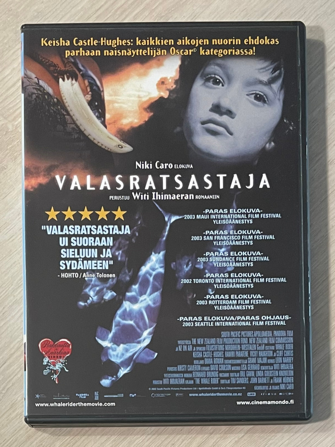 Niki Caro: VALASRATSASTAJA (2002) Keisha Castle-Hughes