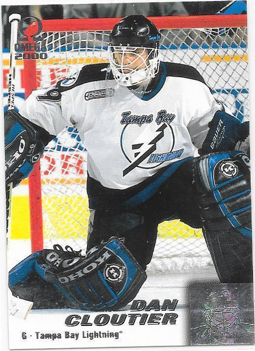 1999-00 Pacific Omega #213 Dan Cloutier Tampa Bay MV