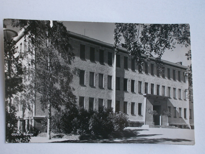 Oulu, Ainola, mv valokuvakortti, p. 1941