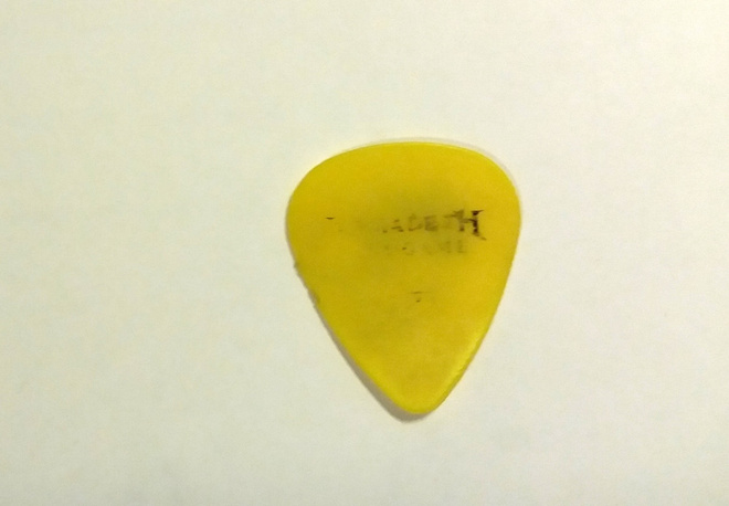 MEGADETH Dave Mustaine Endgame PLEKTRA Tuska 2009