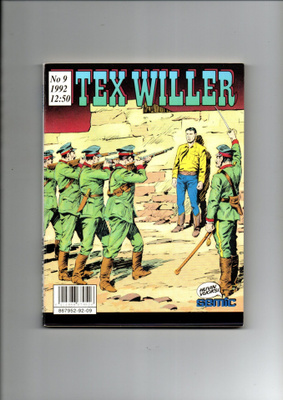 TEX WILLER n:o 9 1992 TELOITUSRYHMÄN EDESSÄ