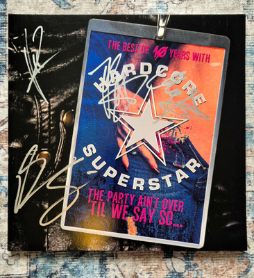 Hardcore Superstar The Party Ain't Over 'Til We Say So lp