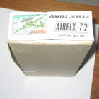 AIRFIX JUNKERS JU 88 LAATIKKO -EI HV- - pikkukuva 4