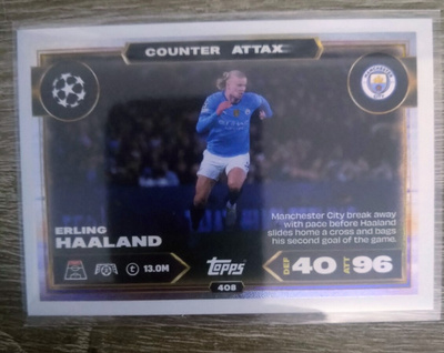 Haaland counter attax