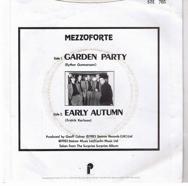 MEZZOFORTE - GARDEN PARTY