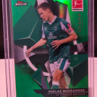 Niklas Moisander /99 - Green Refractor - Topps Finest - pikkukuva 1