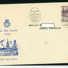 FDC 1958 Pori 400 vuotta+tuloleima - pikkukuva 1