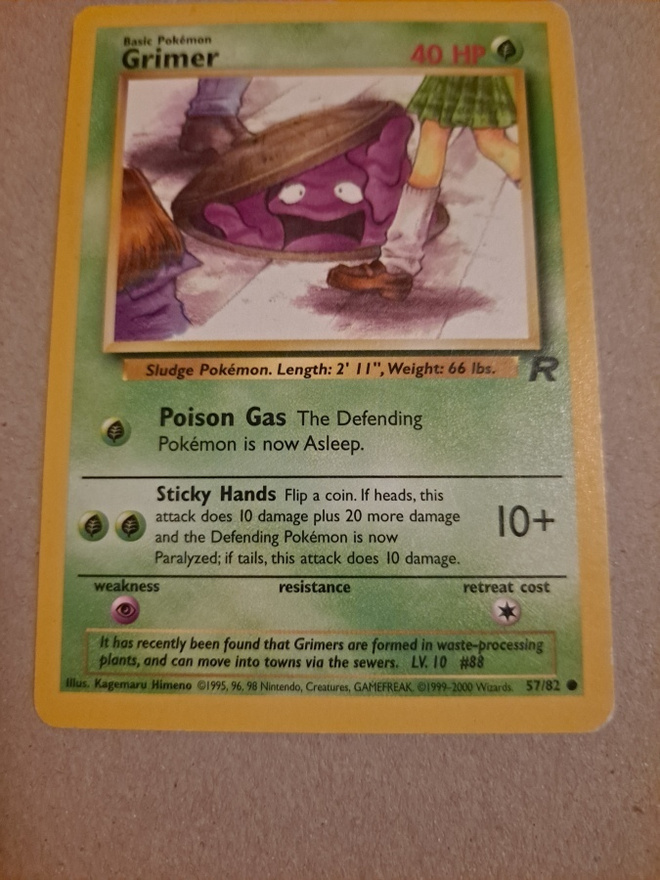 Grimer 57/82 - Common - Team Rocket