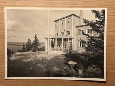 Koli: vanha mustavalko postikortti