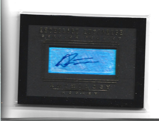 DERRICK POULIOT - ANTHOLOGY AUTOGRAPH # AA-9 num 141/299