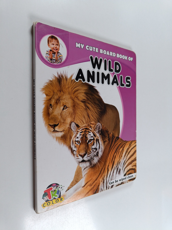 My cute board book of wild animals