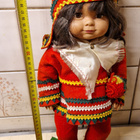 Vintage Tyttö Lapinnukke Dollytex Vihti Finland. - pikkukuva 1
