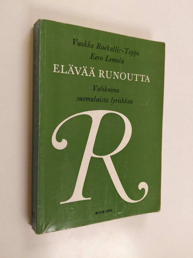 Vuokko (toim.) Raekallio-Teppo : Elävää runoutta : Valiko...