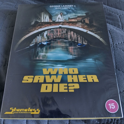 Who Saw Her Die Limited Edition Blu-Ray **muoveissa**