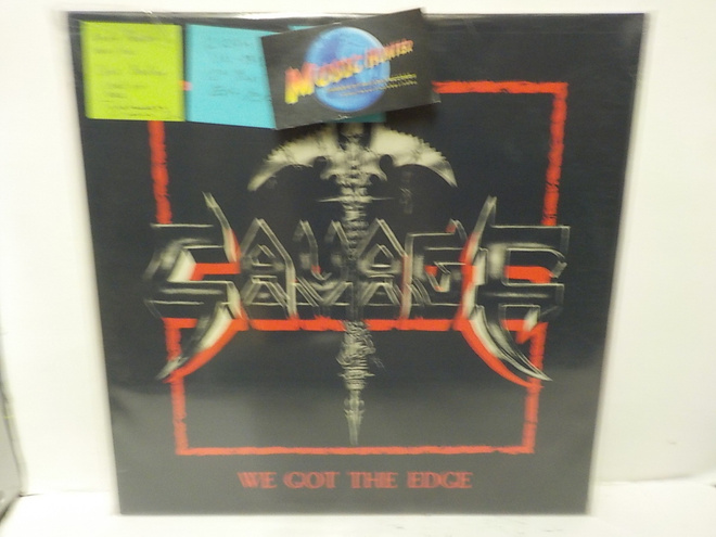 SAVAGE - WE GOT THE EDGE EX+/EX+ 12" MAXI + 2 NIMMARIT!!!!