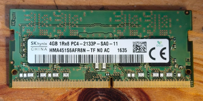 4GB DDR4 SODIMM