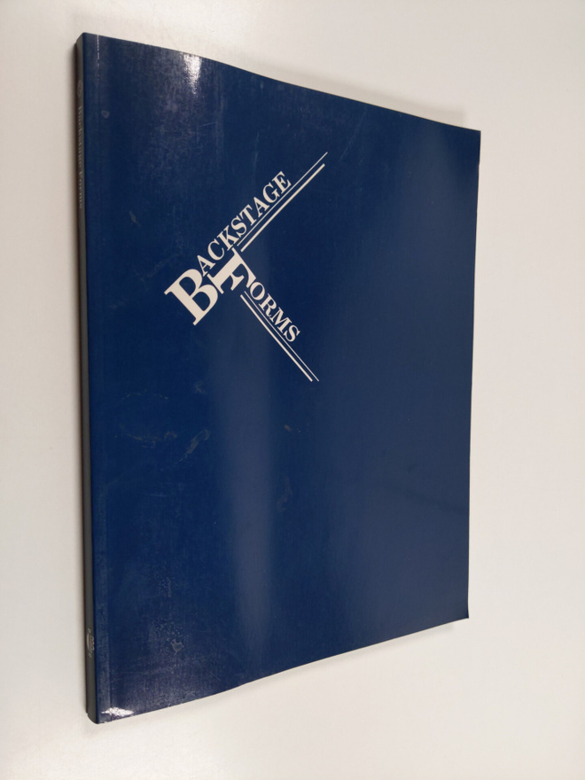 Paul Carter : Backstage Forms