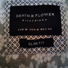 Denim & Flower Kauluspaita M-koko Slim fit. - pikkukuva 4