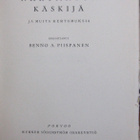 Benno A. Piispanen: Näkymätön käskijä, Wsoy 1928. 164 s. - pikkukuva 4