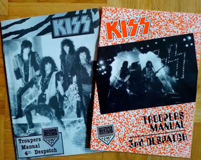 KISS - Trouper Manual - lehti (2 kpl)